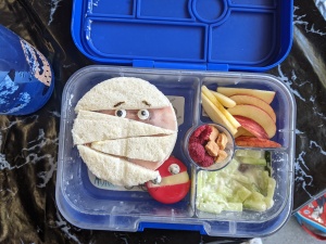 Healthy packed lunches at PolkaDots Nursery